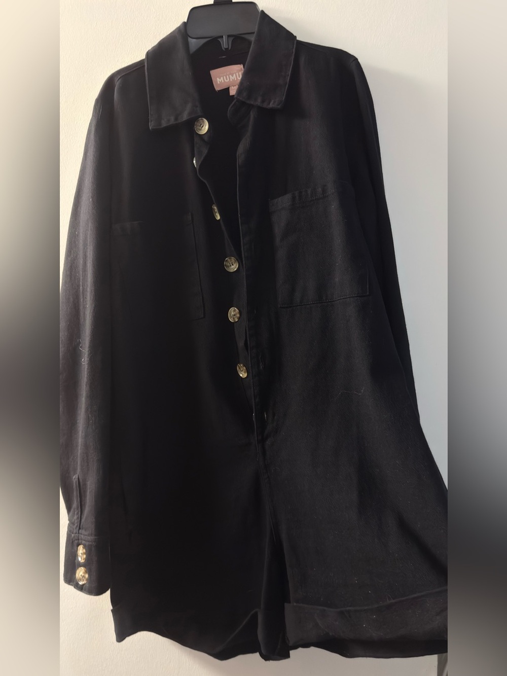 Show Me Your MUMU Denim Romper